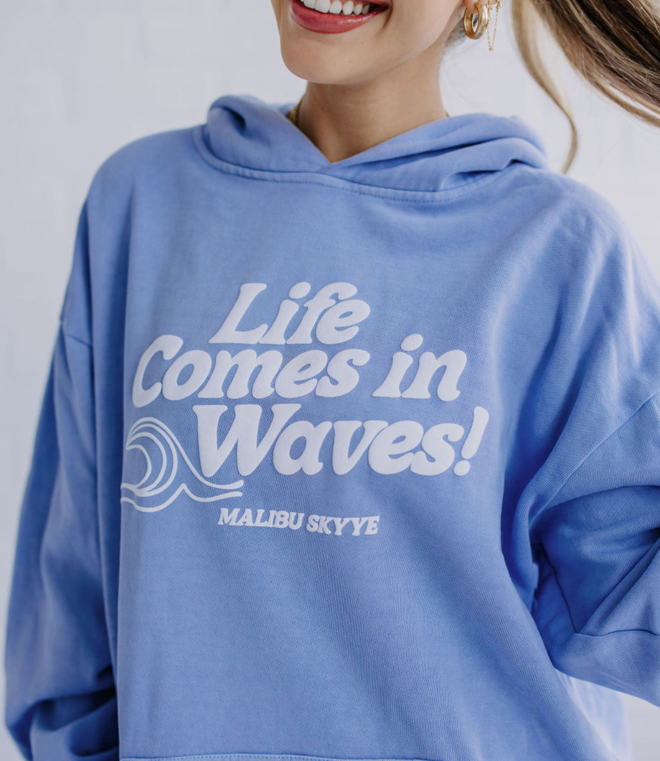 Life Comes in Waves Hoodie